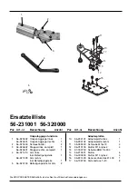 Предварительный просмотр 16 страницы VBG 56-231001 Mounting Instruction/Spare Parts List