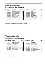 Предварительный просмотр 17 страницы VBG 56-231001 Mounting Instruction/Spare Parts List