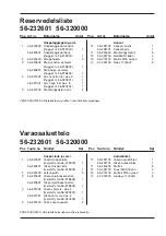 Предварительный просмотр 13 страницы VBG 56-232601 Mounting Instruction/Spare Parts List