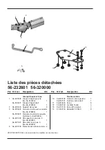 Предварительный просмотр 14 страницы VBG 56-232601 Mounting Instruction/Spare Parts List