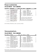 Предварительный просмотр 15 страницы VBG 56-235901 Mounting Instruction/Spare Parts List