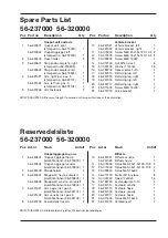 Предварительный просмотр 25 страницы VBG 56-237000 Mounting Instruction/Spare Parts List