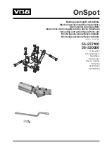 VBG 56-237100 Mounting Instruction/Spare Parts List предпросмотр