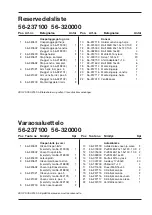 Предварительный просмотр 21 страницы VBG 56-237100 Mounting Instruction/Spare Parts List