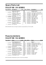 Предварительный просмотр 23 страницы VBG 56-237100 Mounting Instruction/Spare Parts List