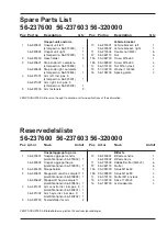 Предварительный просмотр 15 страницы VBG 56-237600 Mounting Instruction/Spare Parts List