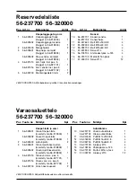 Предварительный просмотр 13 страницы VBG 56-237700 Mounting Instruction/Spare Parts List