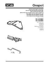 Preview for 1 page of VBG 56-239200 Mounting Instruction/Spare Parts List