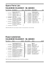 Предварительный просмотр 15 страницы VBG 56-240000 Mounting Instruction/Spare Parts List