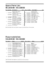 Предварительный просмотр 15 страницы VBG 56-240300 Mounting Instruction/Spare Parts List