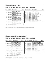 Предварительный просмотр 15 страницы VBG 56-241600 Mounting Instruction/Spare Parts List