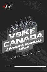 VBike Canada 2020 Manual preview