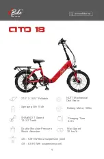 Предварительный просмотр 12 страницы VBike CITO 18 Owner'S Manual