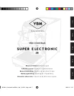 Предварительный просмотр 1 страницы VBM DOMOBAR SUPER ELECTRONIC 2B Instruction Manual