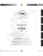 Предварительный просмотр 1 страницы VBM Domobar Super HX Instruction Manual