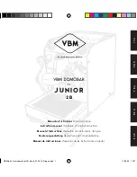 VBM JUNIOR 2B Instruction Manual preview