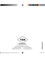 Предварительный просмотр 184 страницы VBM JUNIOR 2B Instruction Manual