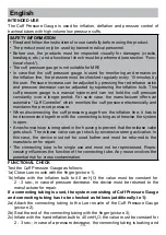 Preview for 10 page of VBM MONITOR Instructions For Use Manual