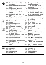 Preview for 32 page of VBM UNIVERSAL Instructions For Use Manual