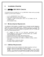 Preview for 9 page of Vbox Communications Cat's Eye USB 3560 Installation Manual