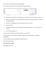 Preview for 14 page of VBOX XTI 3442 Quick Installation Manual