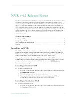 Preview for 3 page of VBrick Systems EtherneTV NVR Release Notes