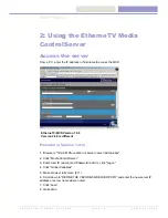 Preview for 13 page of VBrick Systems EtherneTV-NXG 1 Quick Start Manual