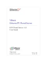 VBrick Systems EtherneTV User Manual preview