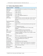 Предварительный просмотр 7 страницы VC 7210 Operating Manual