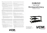 Preview for 1 page of VCM SUBUSO Series Instruction Manual