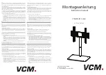 Предварительный просмотр 1 страницы VCM V-17142 Instruction Manual