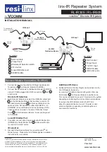 Preview for 1 page of Vcomm resi-linx RL-IR305 Installation Manual