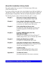 Preview for 7 page of VCON MediaConnect 9000 Series Installation & Setup Manual