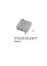 Preview for 1 page of VCS VideoJet G.703 Manual