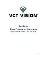 VCT Vision Elite Series User Manual And Installation Manual preview