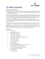 Preview for 7 page of VCT Vision Elite Series User Manual And Installation Manual