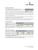 Preview for 21 page of VCT Vision Elite Series User Manual And Installation Manual