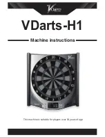 VDarts H1 Instructions Manual preview
