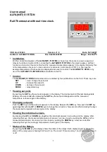 VDH ALFANET51 RTDN User Manual preview