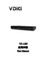VDICI VD-1206 User Manual preview