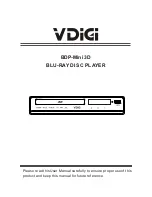 Предварительный просмотр 24 страницы VDigi BDP-Mini 3D User Manual