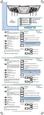 Предварительный просмотр 1 страницы VDL HAPRO ONYX Operation