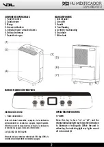 Предварительный просмотр 3 страницы VDL PD50-HAE User Manual