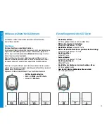 Preview for 8 page of VDO Cyclecomputing M6.1 Short Instruction Manual