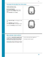 Preview for 69 page of VDO Cyclecomputing M6 User Manual