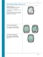 Preview for 70 page of VDO Cyclecomputing M6 User Manual