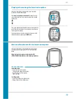 Preview for 72 page of VDO Cyclecomputing M6 User Manual