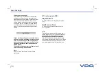 Preview for 7 page of VDO 2801102001301 Owner'S Manual