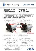 Preview for 1 page of VDO A2C59514607 Service Info