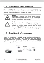 Предварительный просмотр 14 страницы VDO BVDR Operator'S Instruction Manual